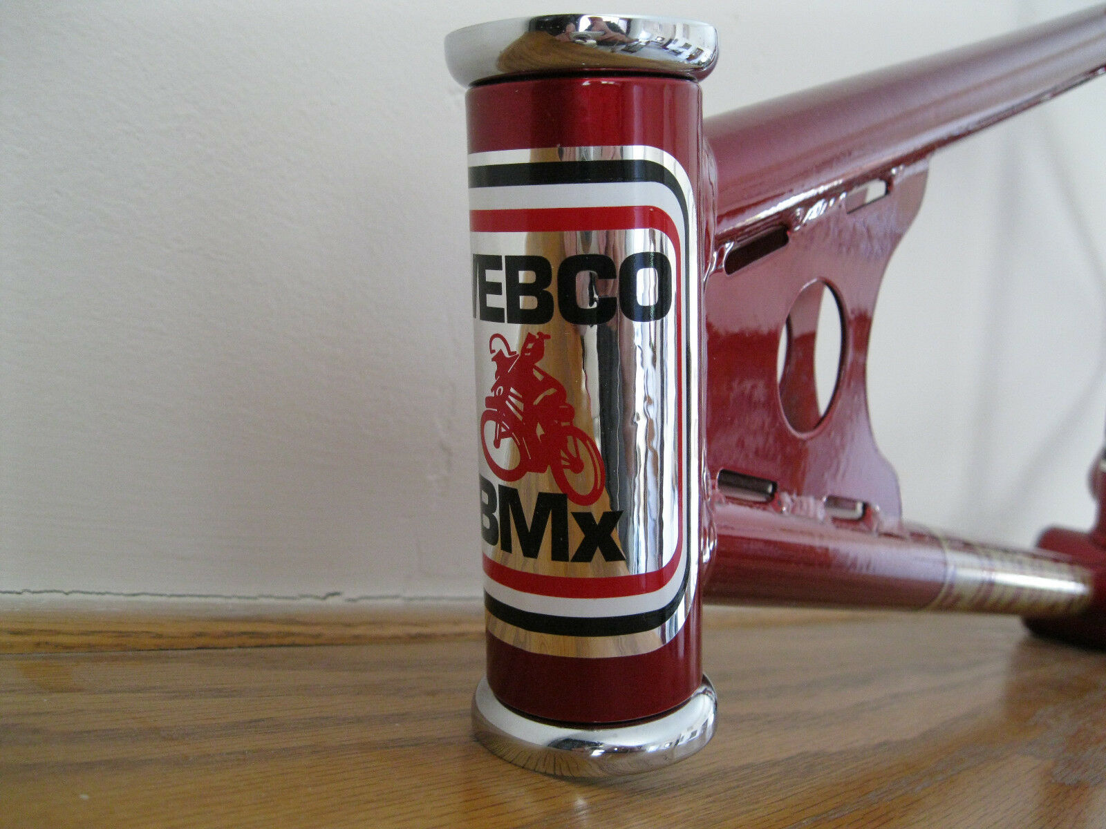 VTG Bmx Webco Head and Double Post Badge Decals - Fresh Stock Dated December 2025