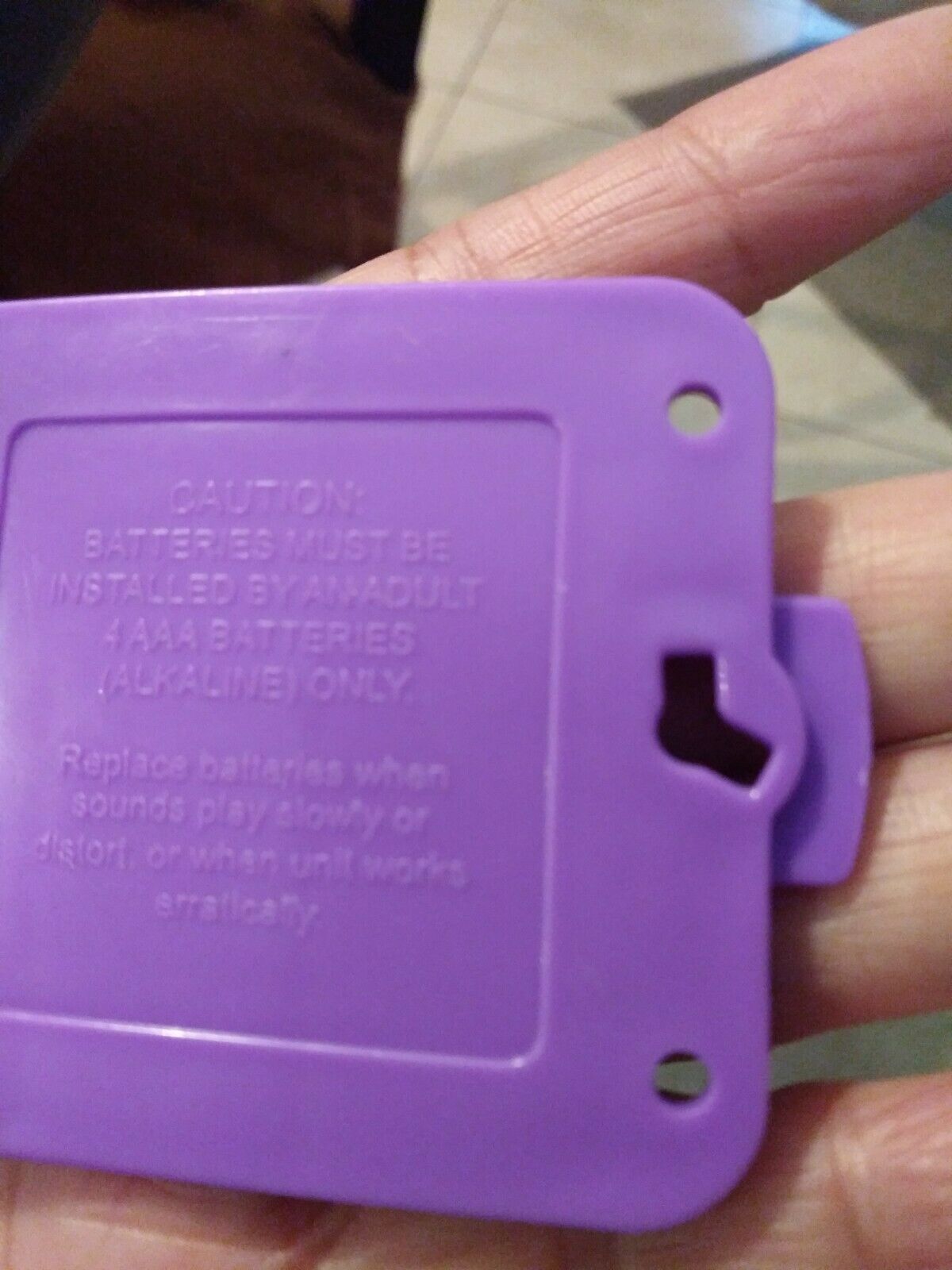 Battery cover for Leap Frog Musical Rainbow Tea Party - Fresh Stock Dated February 2026