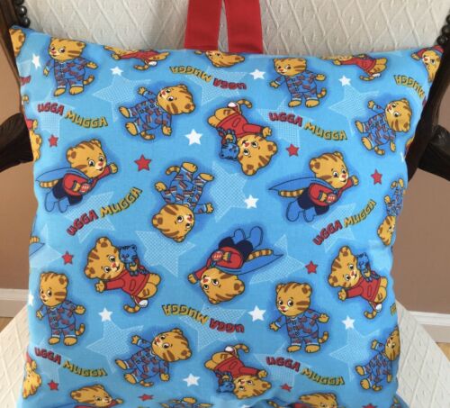 Daniel Tiger Pocket Pillow. Reading/Book Pillow. 16X16 Embroidered  Pillow. - Fresh Stock Dated December 2025