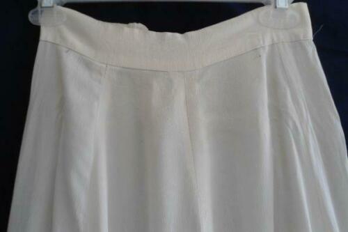 Early Vintage Long Silky Crepe Skirt Slip Handmade Bobbin Lace Trim - Fresh Stock Dated February 2026