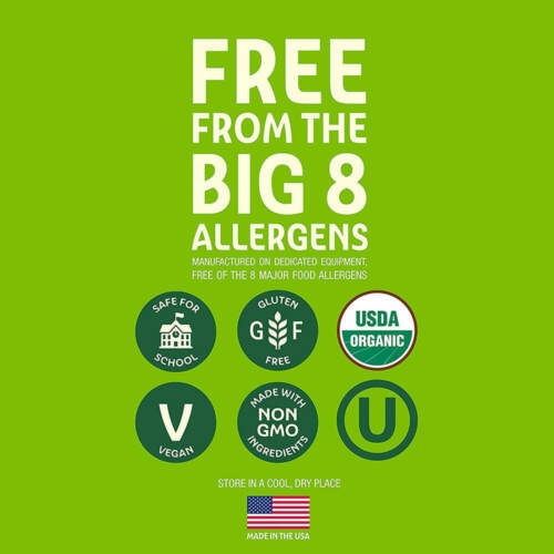 Crunchy Rice Rollers Organic Brown rice - Gluten Free (0.9 oz ,16 Packs) - Fresh Stock Dated December 2025