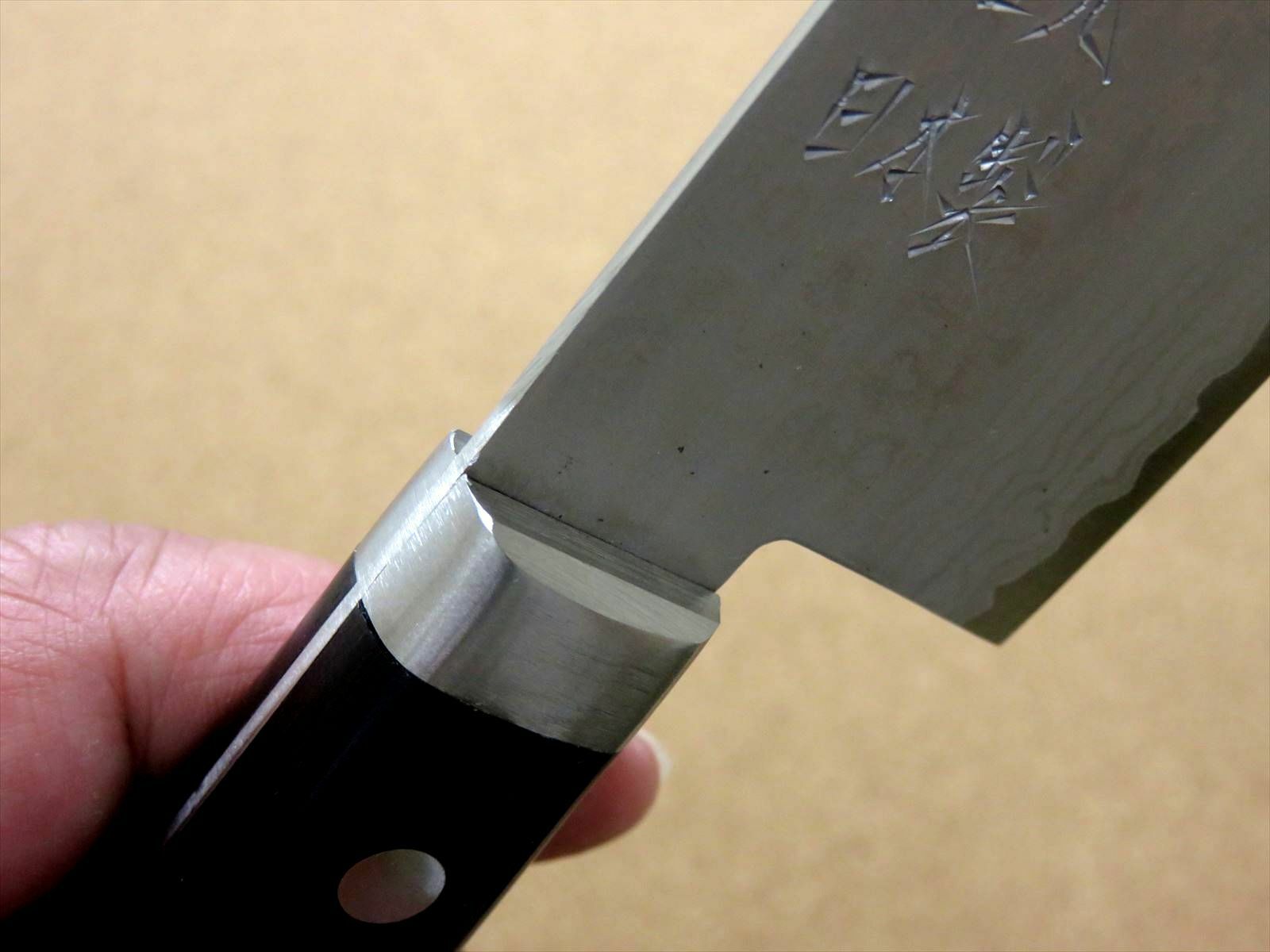 Japanese Kitchen Nakiri Vegetable Knife 165mm VG10 Damascus 17 Layers SEKI JAPAN - Fresh Stock Dated December 2025