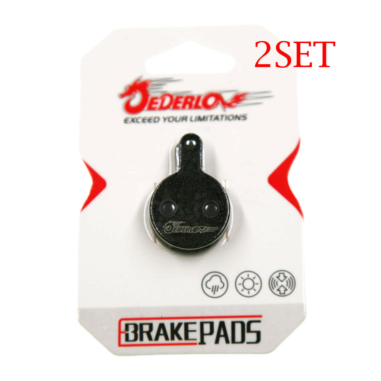 2 PAIRS BICYCLE DISC BRAKE PADS FOR TEKTRO IOX LYRA NOVELA DISC BRAKE US. - Fresh Stock Dated February 2026