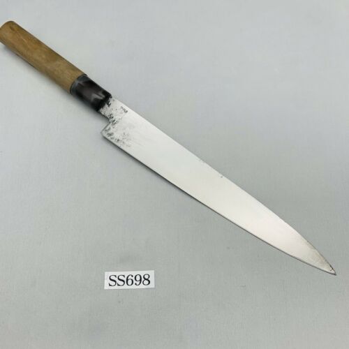 Left Handed <Sharpened> Japanese Chef's Kitchen Knife 宗丹 Sashimi 205/345 SS698 - Fresh Stock Dated December 2025