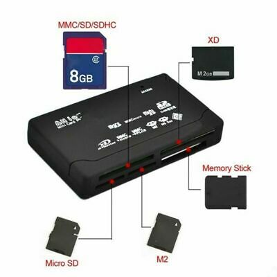 All In One 1 Usb Flash Memory Sd Sdhc Mini Micro M2 Mmc Multi Card Reader Writer - Fresh Stock Dated February 2026
