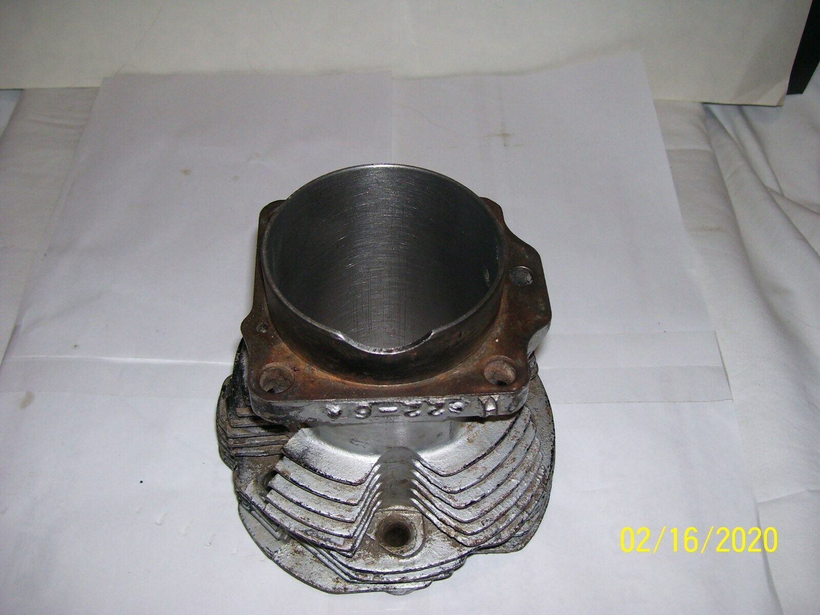 HARLEY DAVIDSON PANHEAD FRONT BARREL / CYLINDER O.E.M. #H 22-6 GOOD OLD CYLINDER - Fresh Stock Dated February 2026