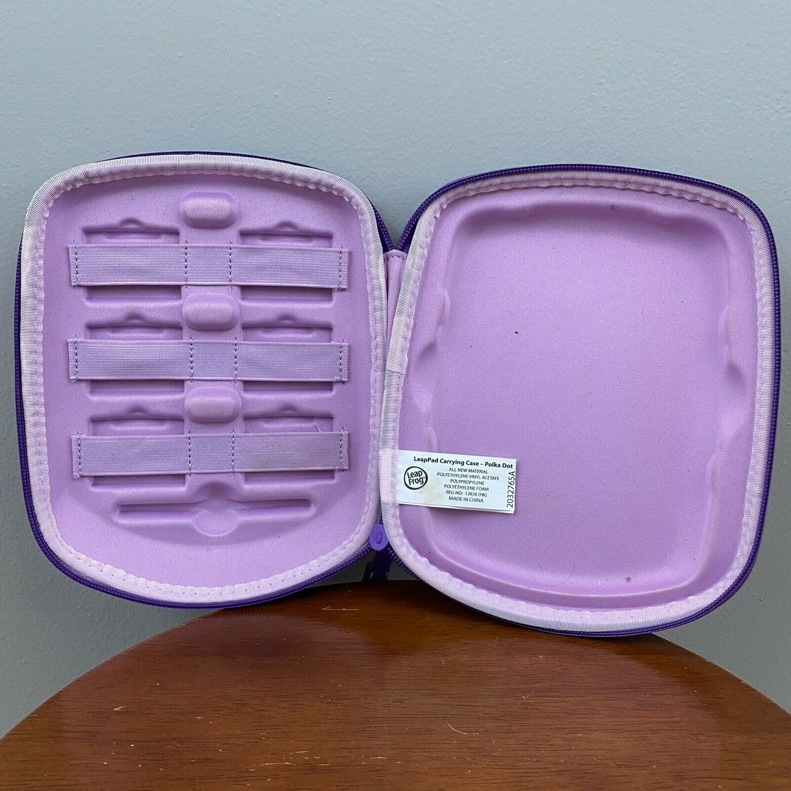 Leap Frog Leap Pad Carry Case Travel Case Purple Zip Up - Fresh Stock Dated February 2026