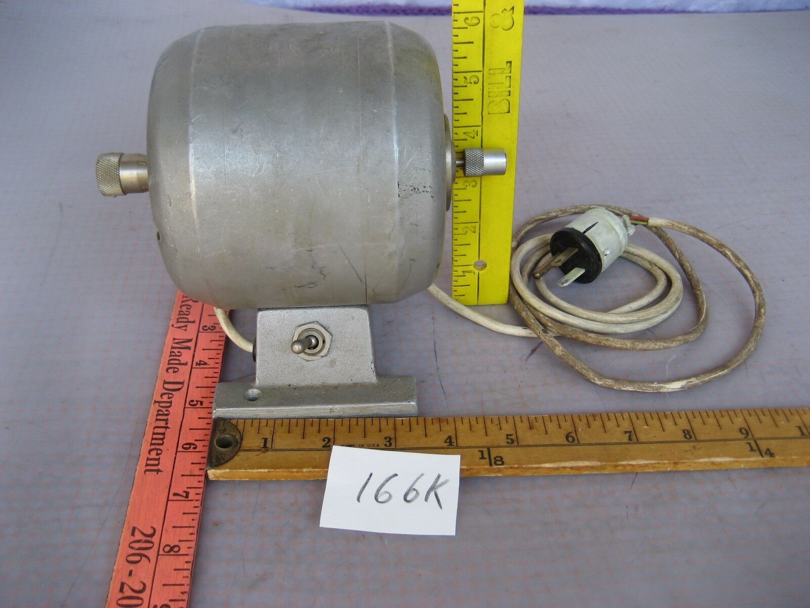 Vintage WINDING ELECTRIC MOTOR Watch Clock Tool Sarillo Allemand & Korossy 110V - Fresh Stock Dated February 2026