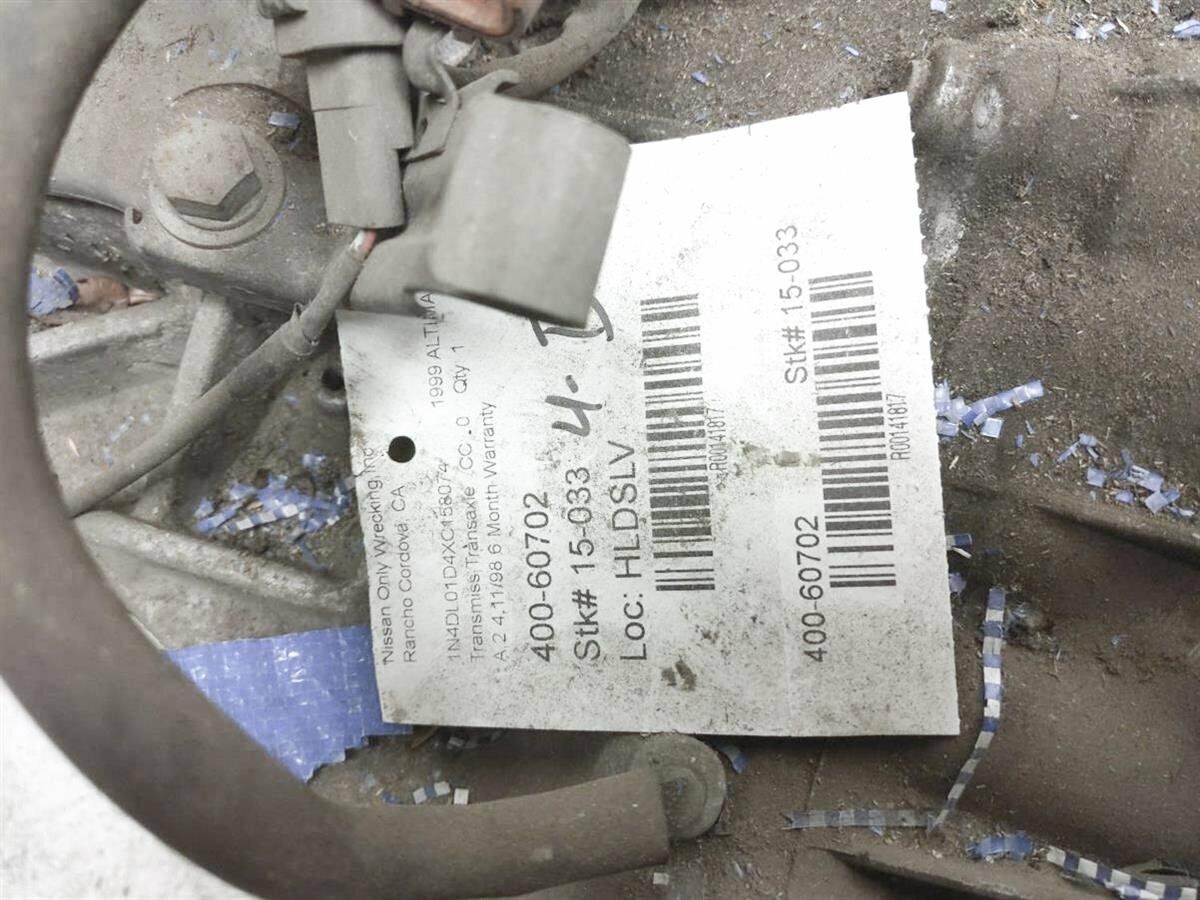 98 99 Nissan Altima Automatic Transmission 6M Warranty 310C0-80L01 - Fresh Stock Dated February 2026