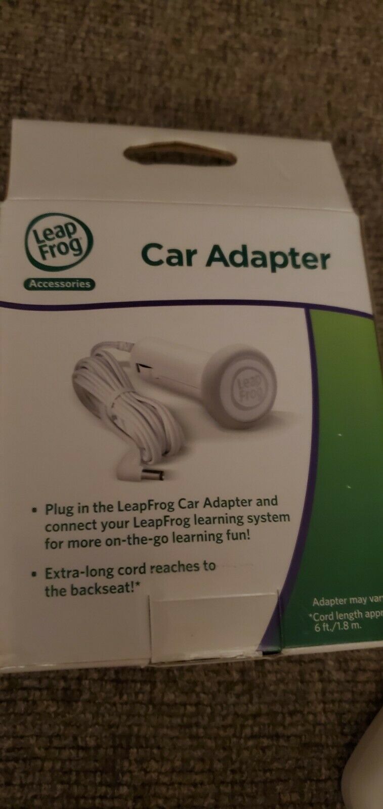 LeapFrog LeapPad Car Adapter Charger Leap Frog Leap Pad - Fresh Stock Dated February 2026