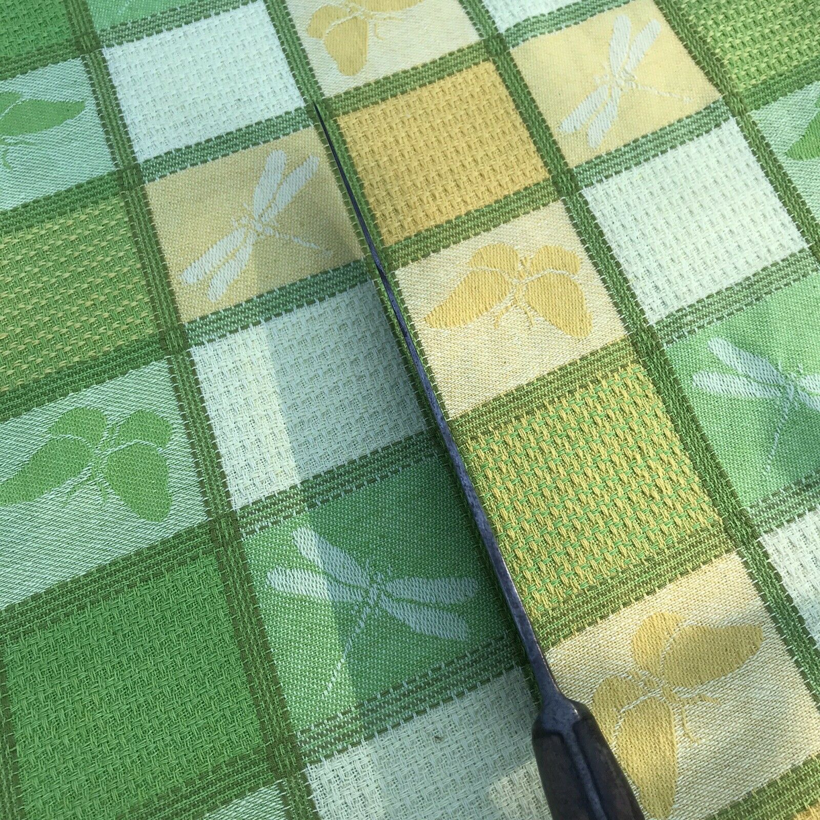 Vintage LL Bean Chef's Knife 8.5” Carbon Steel Blade Wooden Handle - Fresh Stock Dated December 2025