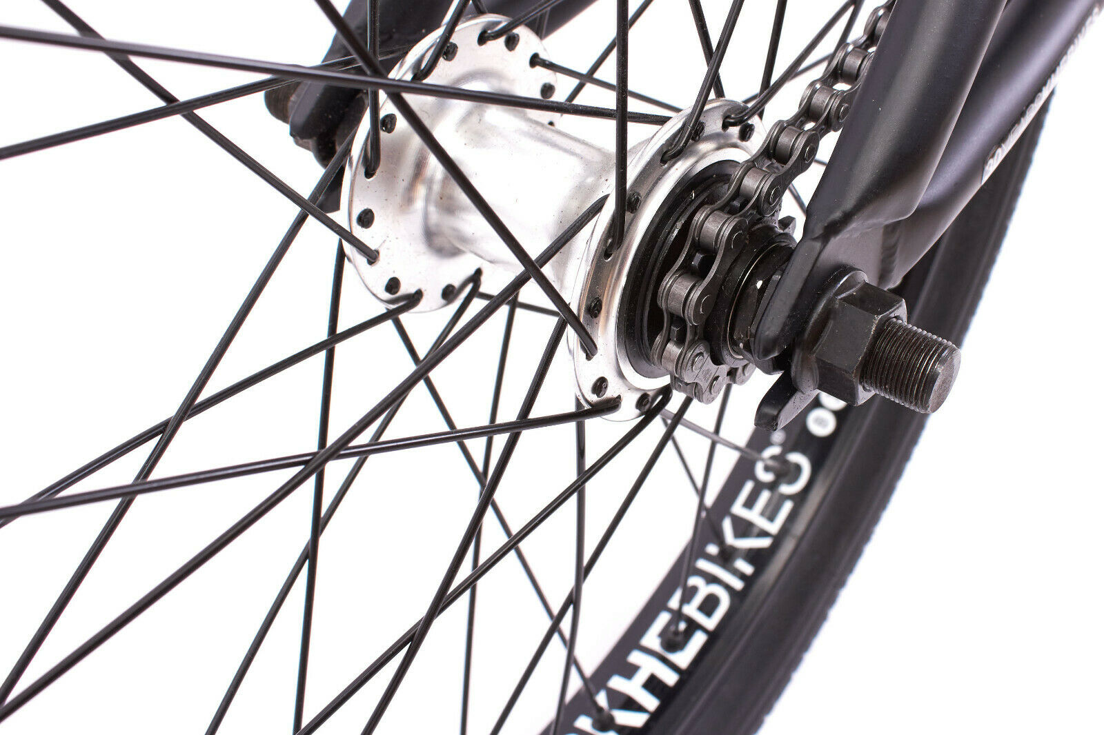 KHE BMX Bike Silencer LT Black 20 Inches With Affix Rotor Only 21.8lbs - Fresh Stock Dated February 2026