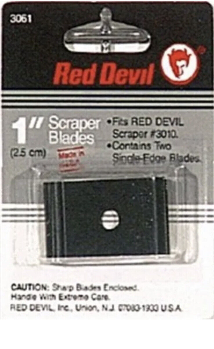 Red Devil 2-Edge Replacement Blade,No 3061,  Red Devil Inc - Fresh Stock Dated February 2026