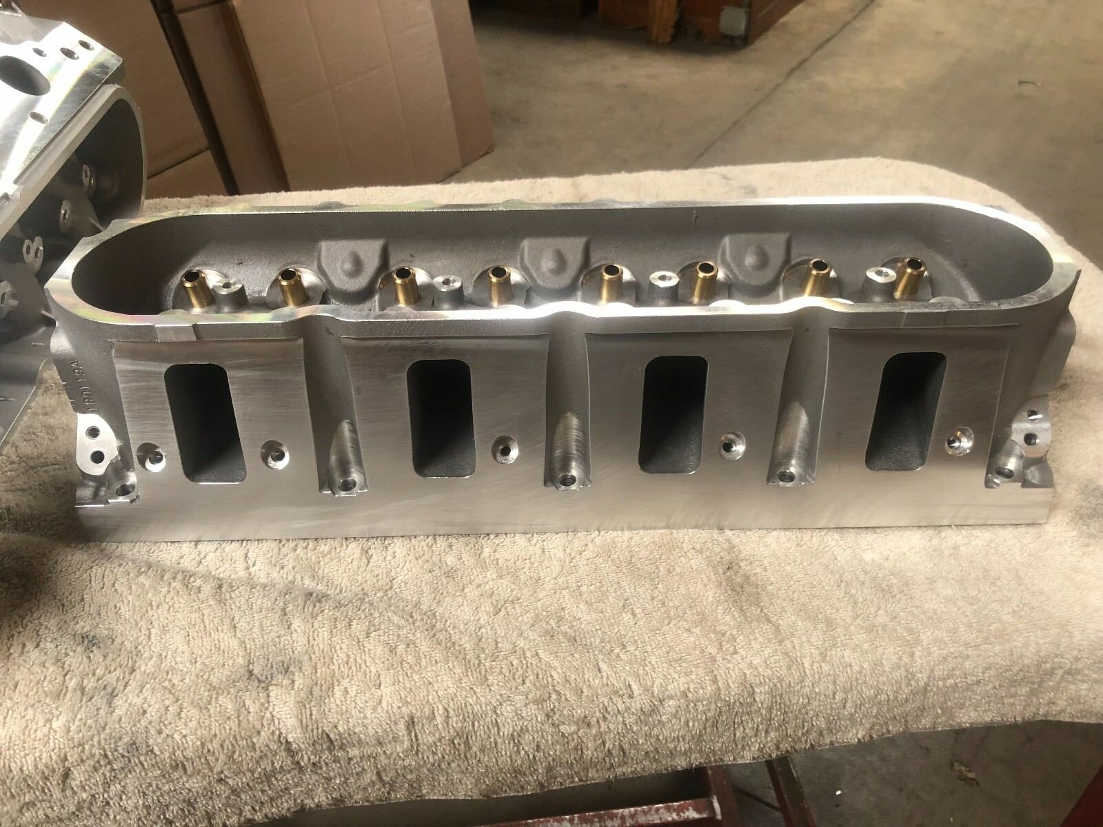 Chevrolet LS3 L76 L92 LS2 255cc 64cc Pair (2) Bare Aluminum Cylinder Heads - Fresh Stock Dated February 2026