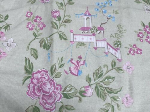 Pottery Barn Kids Cherry Blossom Asian Toile Garden Pillow Sham Standard Green - Fresh Stock Dated December 2025