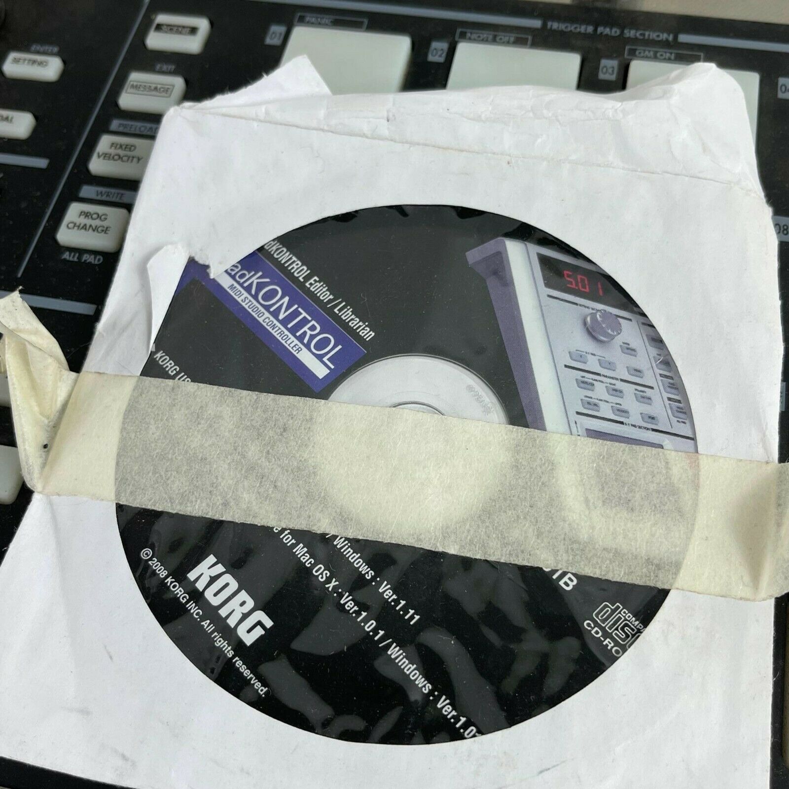 Korg PadKontrol Midi Studio Controller W CD KPC-1 - Fresh Stock Dated February 2026