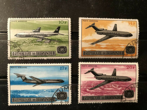 9 DIFFERENT COMPLETE SETS OF BURUNDI STAMPS - CANCELLED LH - Fresh Stock Dated March 2026