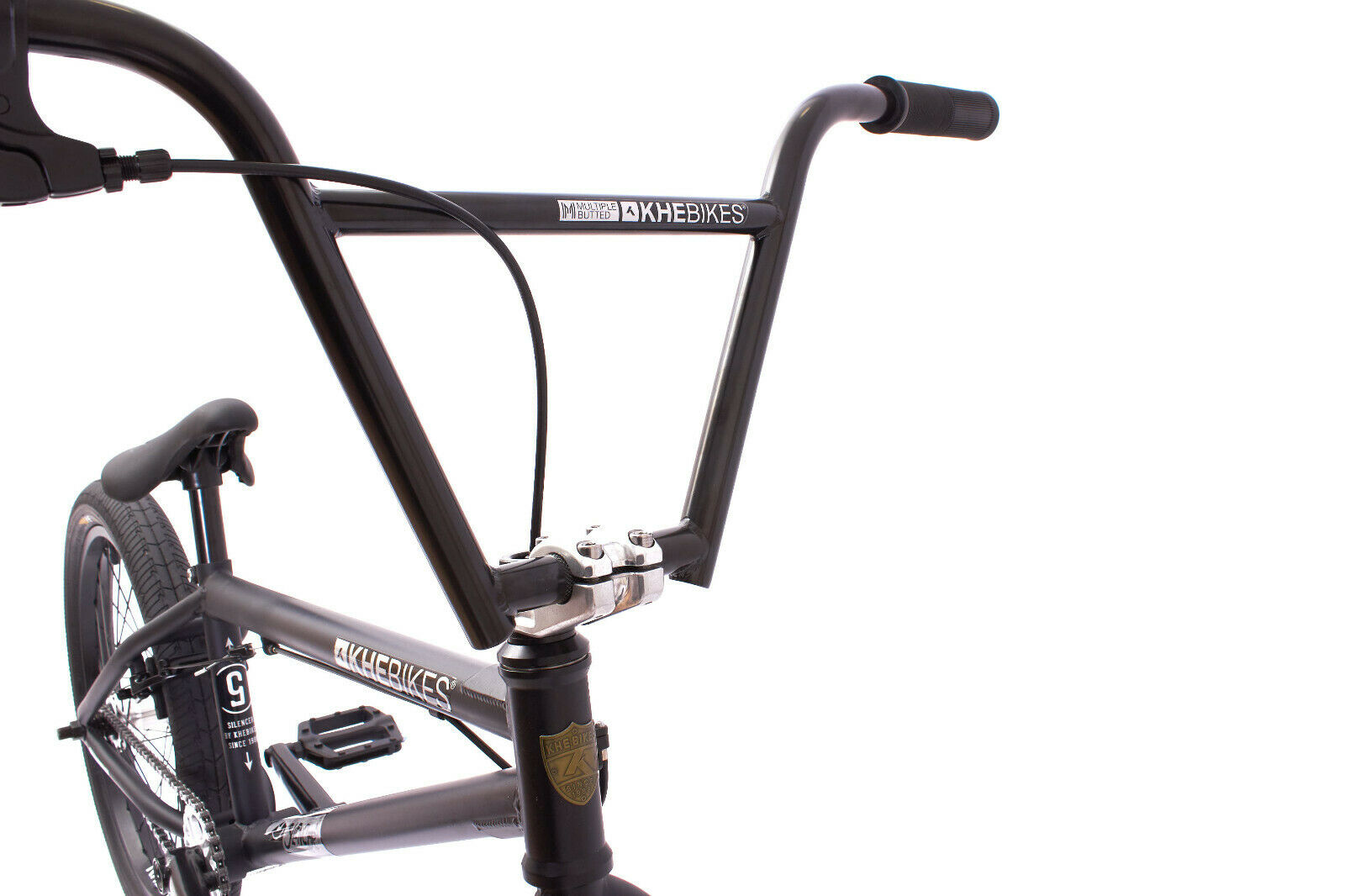 KHE BMX Bike Silencer LT Black 20 Inches With Affix Rotor Only 21.8lbs - Fresh Stock Dated February 2026