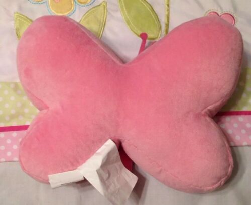 Standard Pillow Shams Set of 2 & Butterfly Pillow, Flower, Pink Polkadot NEW - Fresh Stock Dated December 2025