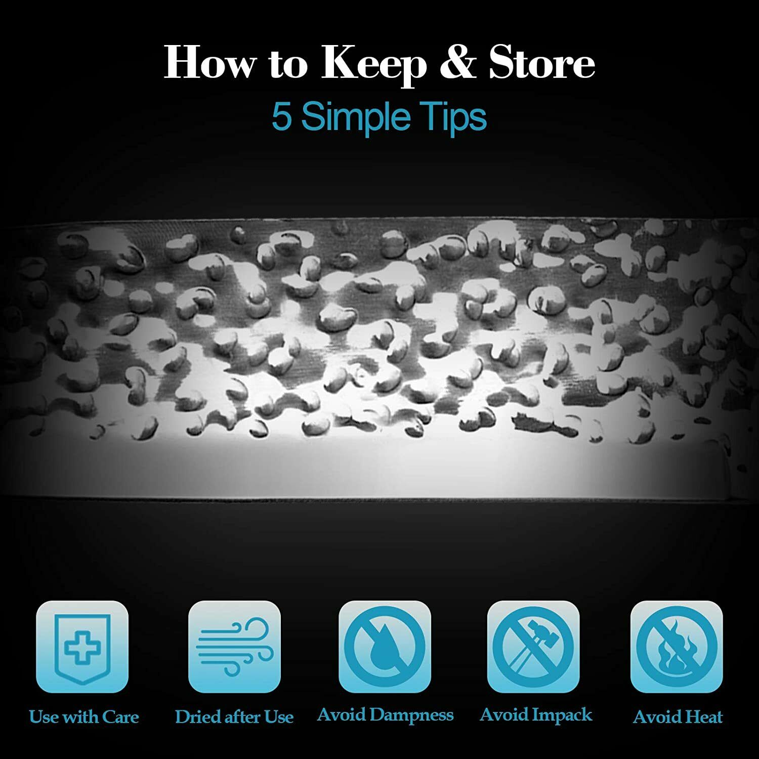 Kitchen Chef Knife Sharp Santoku Knife Stainless Steel Japanese Pakkawood Handle - Fresh Stock Dated December 2025