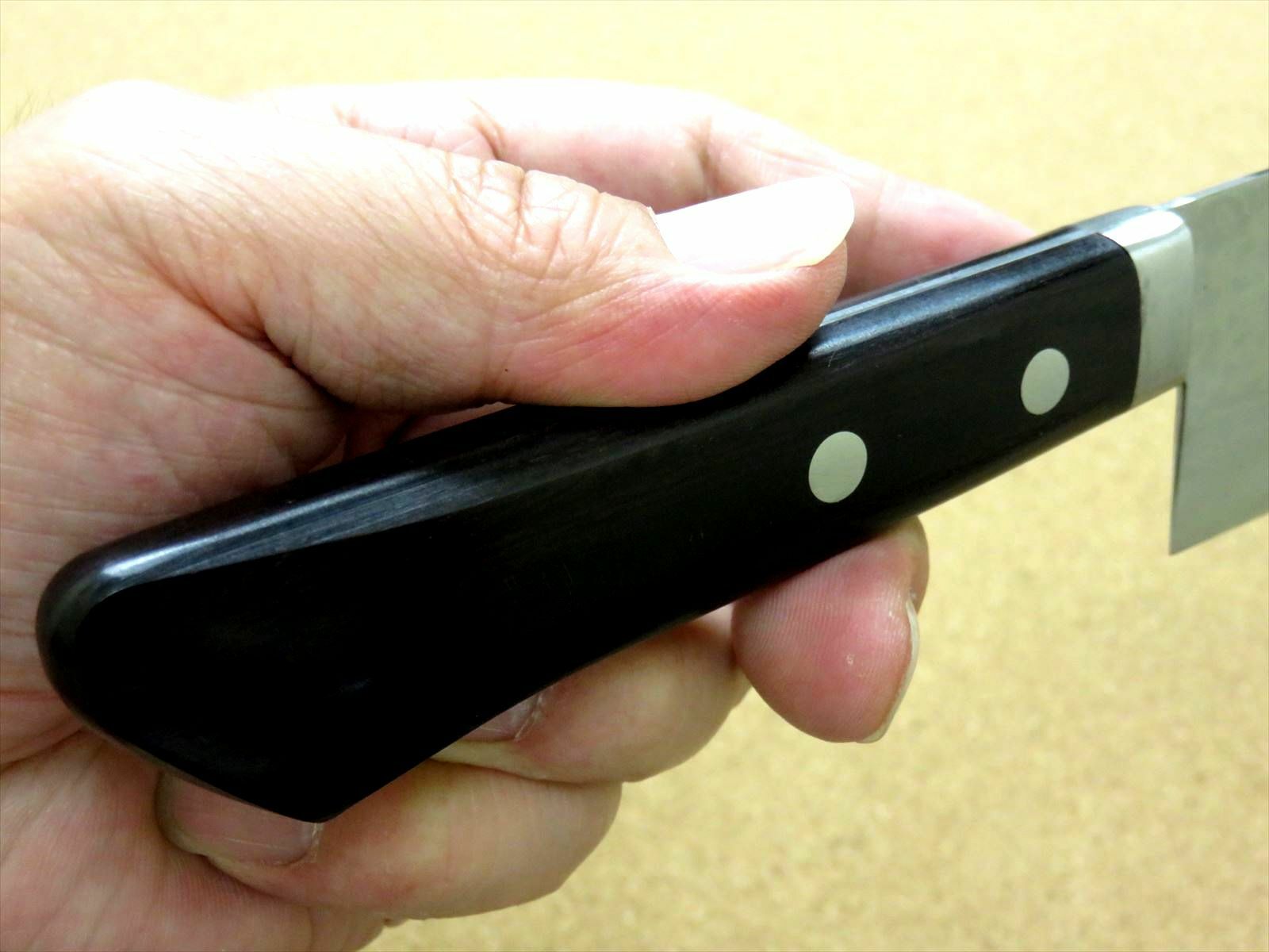 Japanese Kitchen Nakiri Vegetable Knife 165mm VG10 Damascus 17 Layers SEKI JAPAN - Fresh Stock Dated December 2025