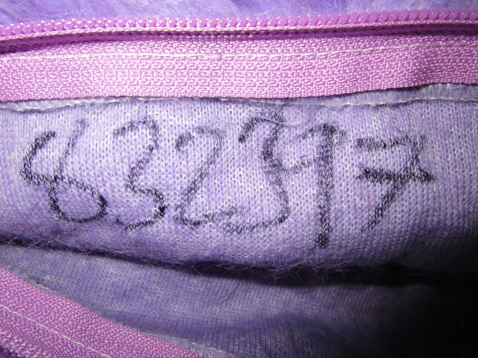 Pottery Barn Teen Himalayan faux fur  lilac Pillow cover 26 photo shoot sample - Fresh Stock Dated December 2025