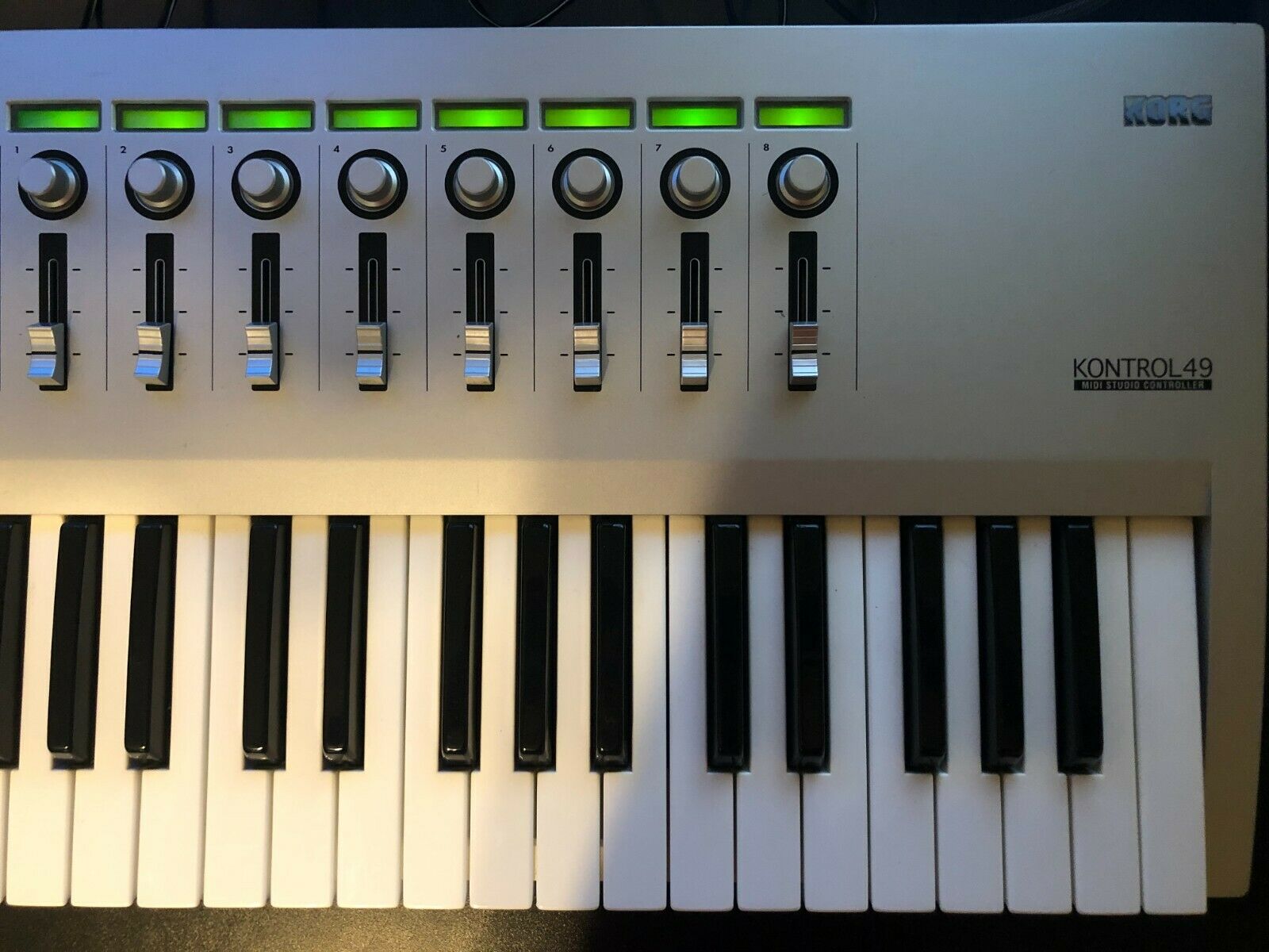 KORG KONTROL 49 MIDI Controller 49 Keys Silver With AC Adapter - Fresh Stock Dated February 2026