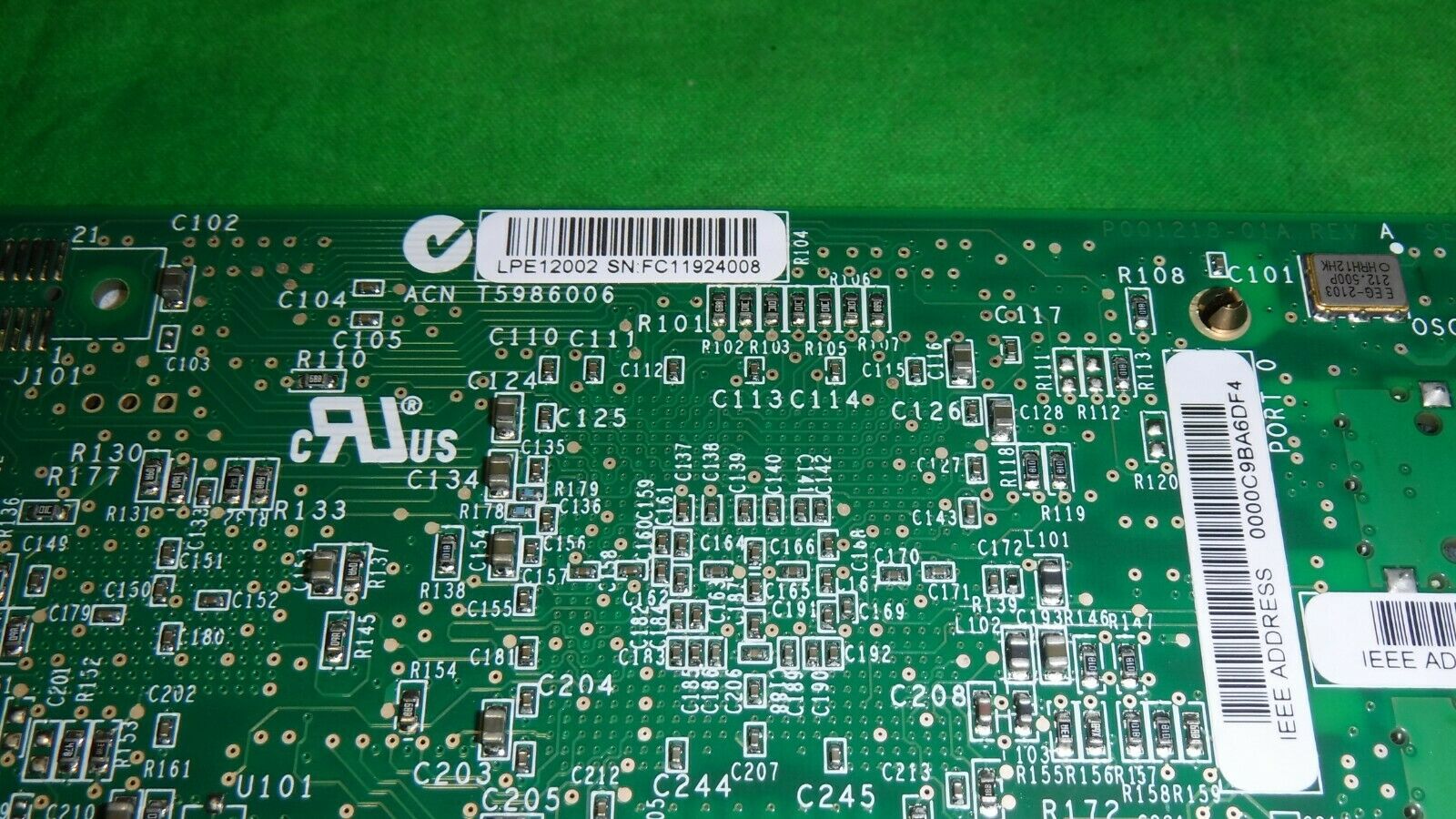 74Y2279 577D 5273 IBM LPe12002 DP 8Gbps PCIe 8GB SFP low bracket  @3 - Fresh Stock Dated February 2026