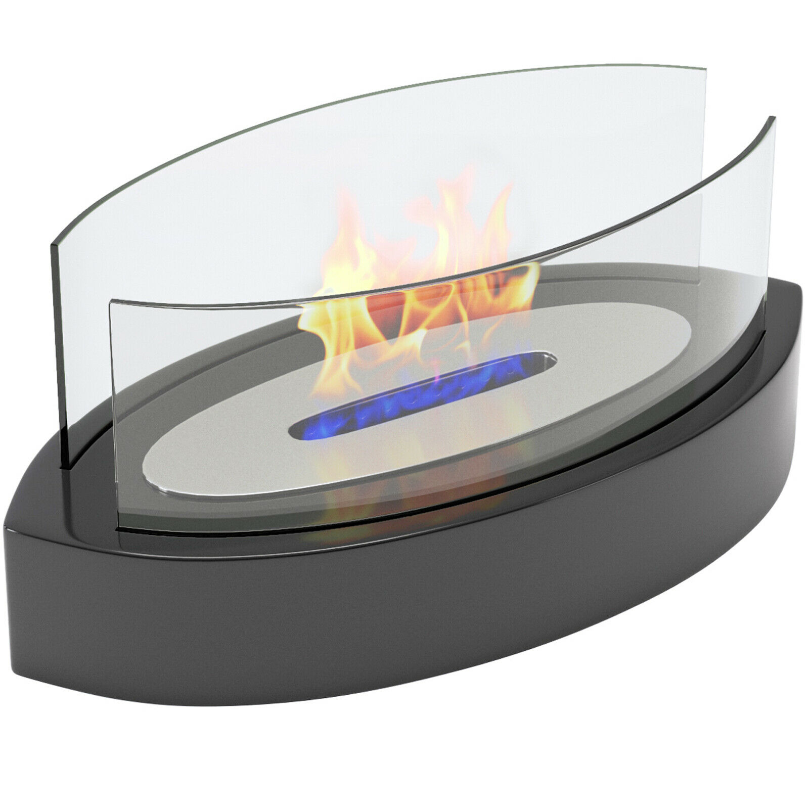Regal Flame Veranda Ventless Fire Pit Fire Bowl Pot Bio Ethanol Fireplace Black - Fresh Stock Dated February 2026