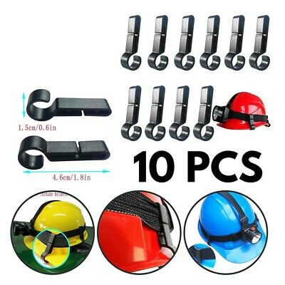 Helmet Light Clips For Headlamp Headlights Safety Cap Hook Lightweight - Fresh Stock Dated February 2026