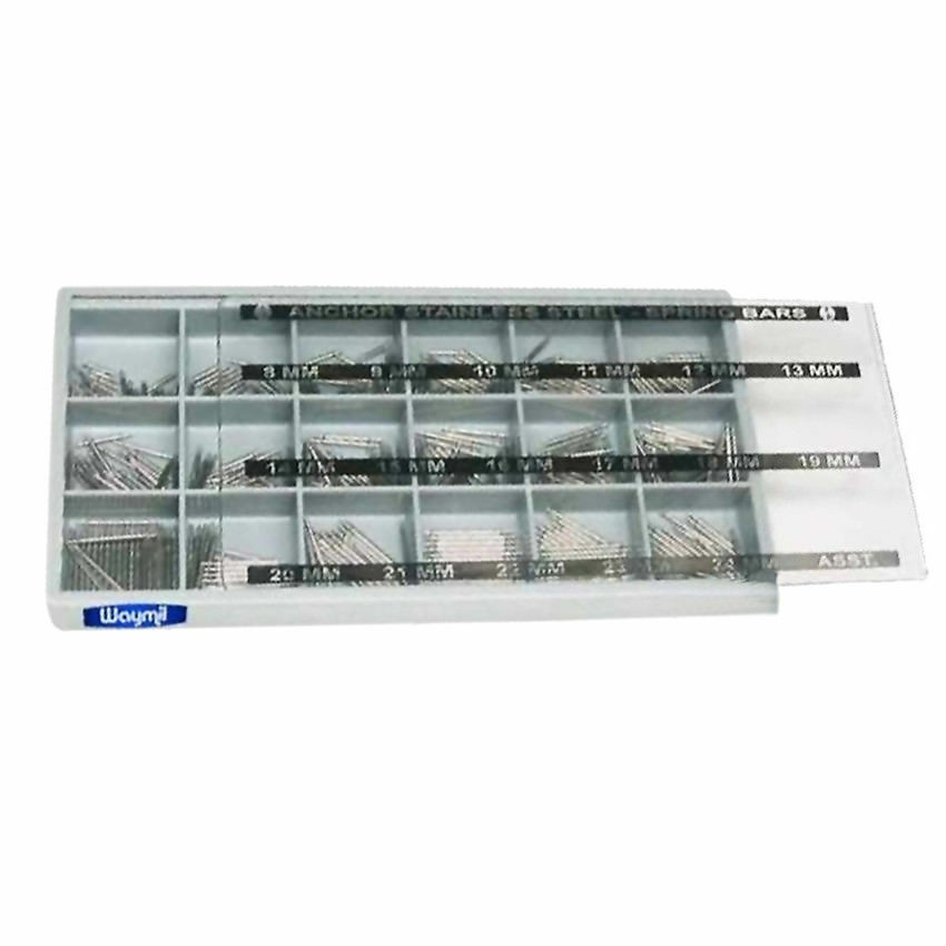 Watch Band Spring Bar Assortment 450pc Pin Band Link Steel Jewelers Stainless - Fresh Stock Dated February 2026