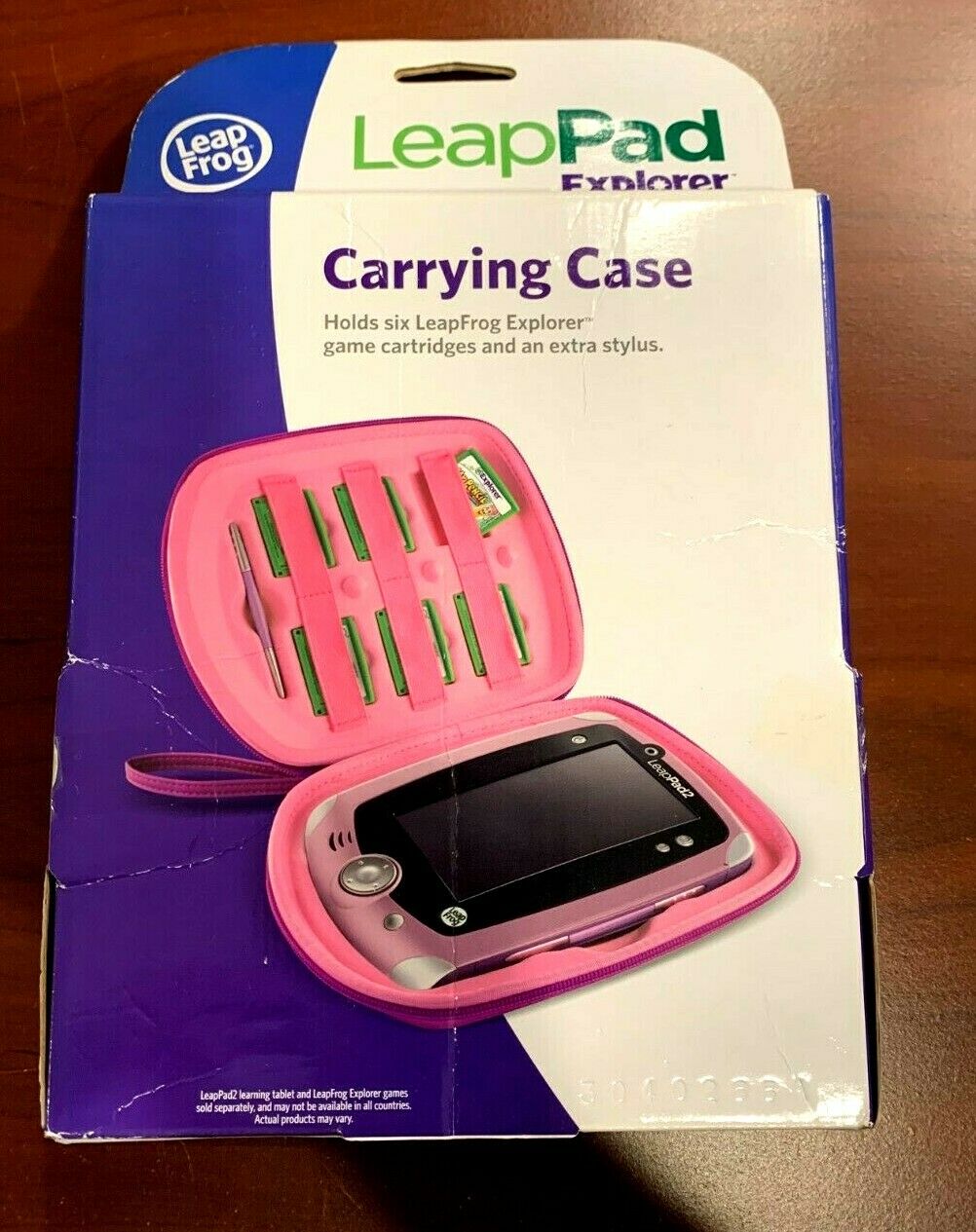 LeapFrog  Leap Pad 1, 2 Hello Kitty Carrying Case Holds 6 Cartridges, New NIB - Fresh Stock Dated February 2026