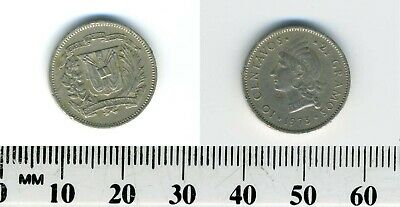 Dominican Republic 1973 - 10 Centavos Copper-Nickel Coin - Native Princess - Fresh Stock Dated December 2025