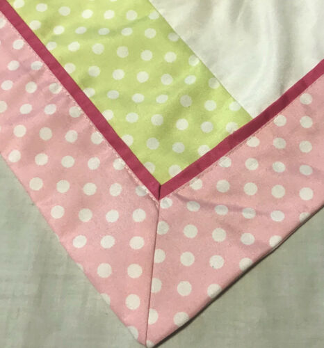 Standard Pillow Shams Set of 2 & Butterfly Pillow, Flower, Pink Polkadot NEW - Fresh Stock Dated December 2025