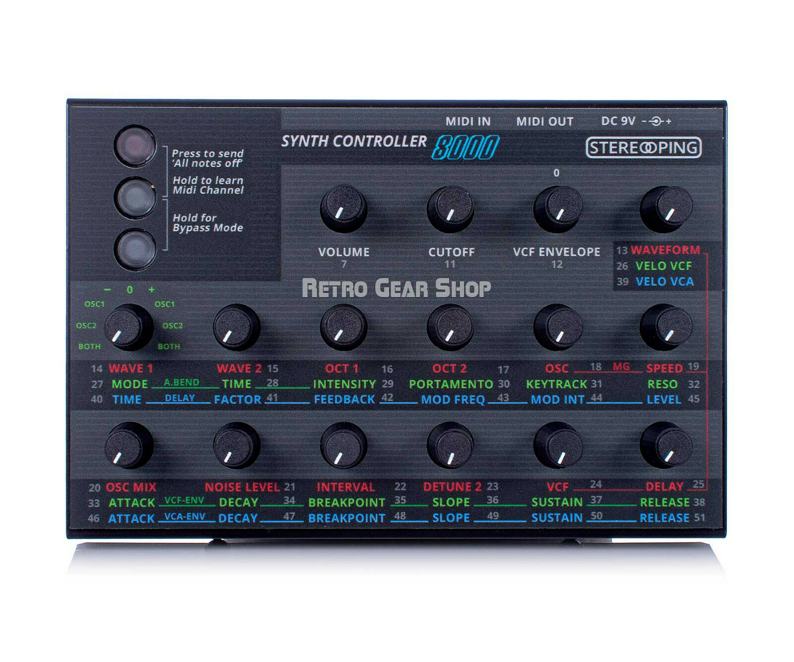 Stereoping CE-1 8000 Midi Controller for Korg DW-8000 EX-8000 Vintage Synth - Fresh Stock Dated February 2026