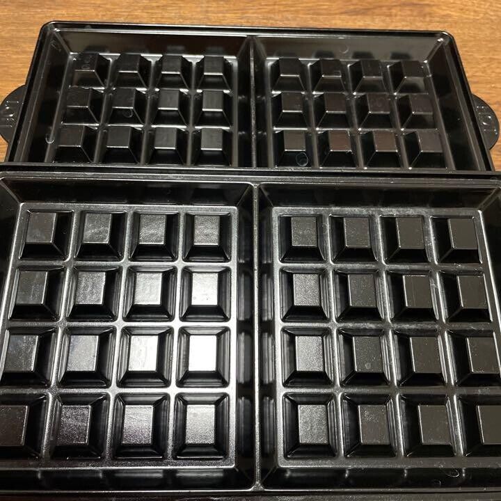 IRIS OHYAMA Multi-sand maker (Waffle Hot sandwich Donut Panini) PMS-704P-W AC100 - Fresh Stock Dated February 2026