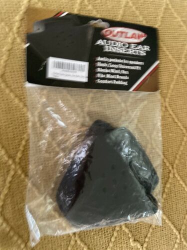 Outlaw Audio Ear Inserts for Helmet (One Size) - Fresh Stock Dated December 2025