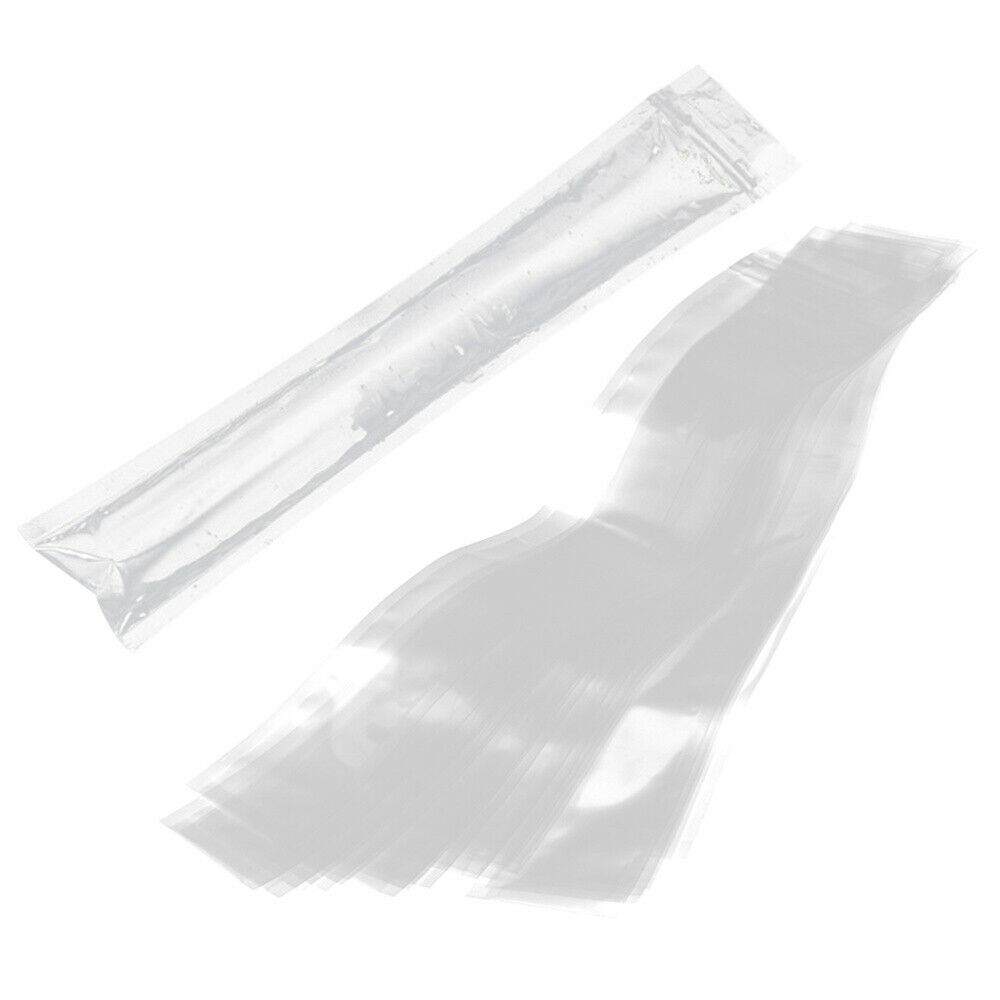 50 pcs Popsicle Bag DIY Ice Pop Holder Ice Cream Tool for Yogurt Fruit Smoothies - Fresh Stock Dated February 2026