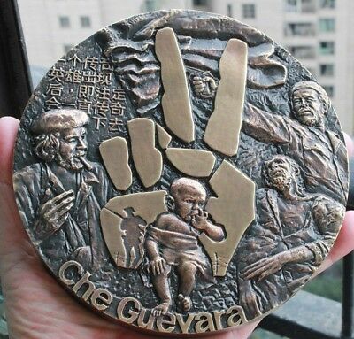 China 2018 155mm Brass Medal - Che Guevara - Fresh Stock Dated February 2026