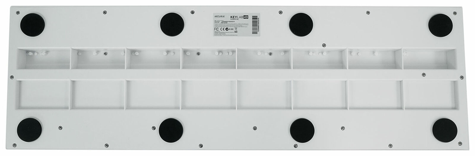 Arturia KeyLab Essential 49-Key White USB MIDI Keyboard Controller+Software+Bag - Fresh Stock Dated February 2026