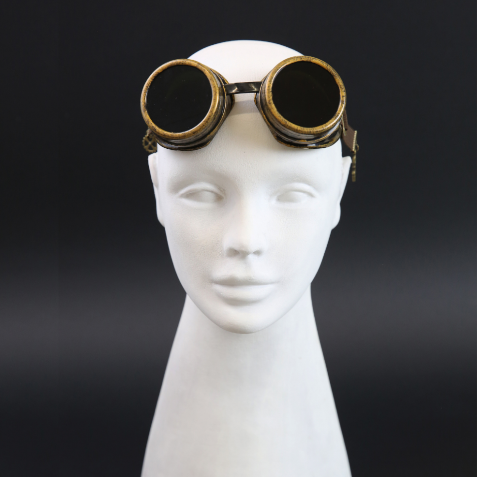 Vintage steampunk goggles glasses - Fresh Stock Dated February 2026
