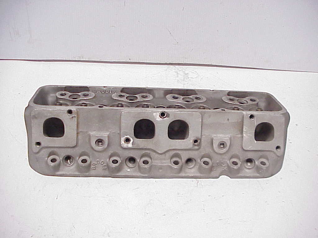 1 Brodix -10 Bare 23° Spreadport Aluminum Head SB Chevy Wissota NHRA Mudbog J10 - Fresh Stock Dated February 2026