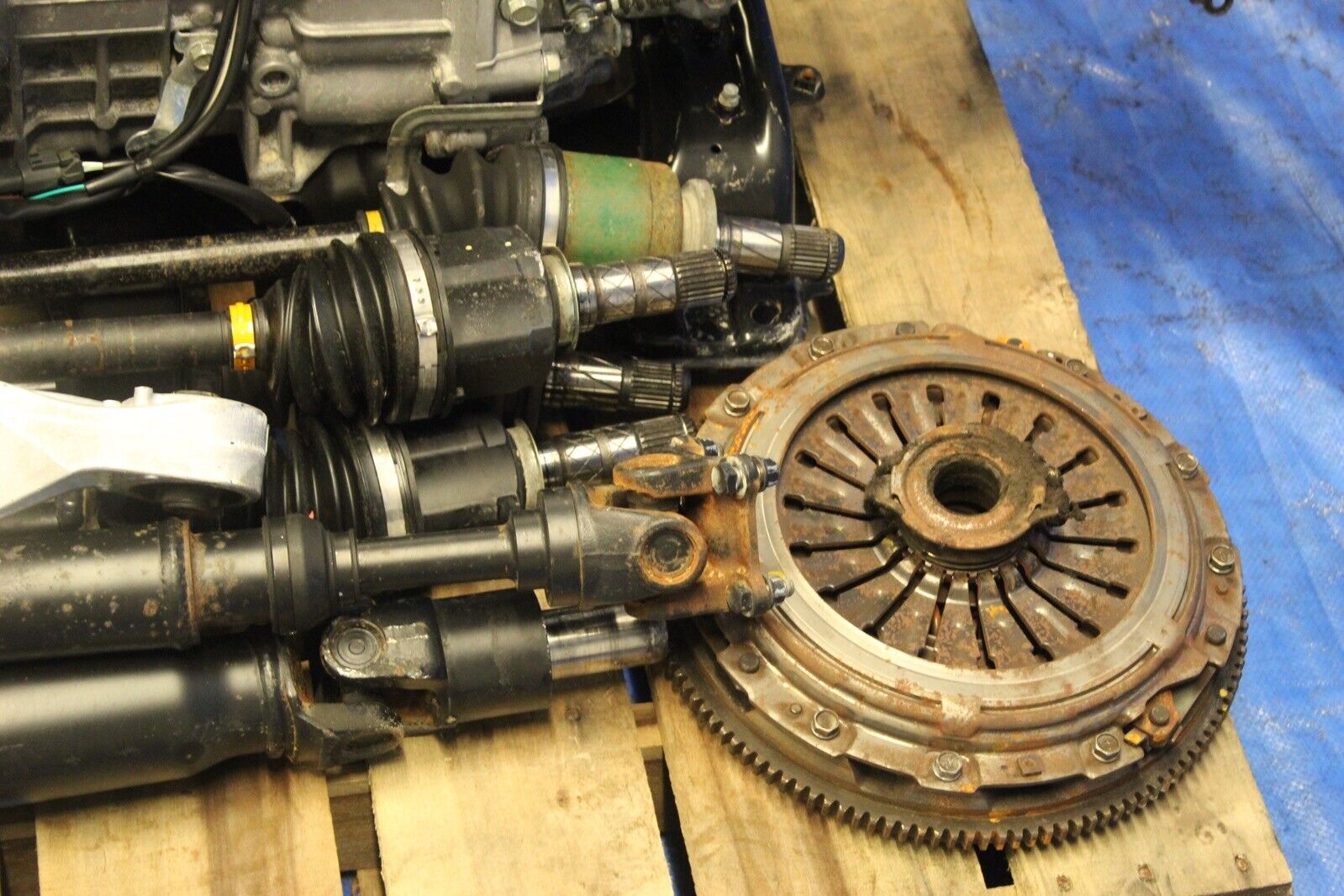 2017 SUBARU IMPREZA WRX STI SEDAN OEM 6SPD MANUAL TRANSMISSION SWAP KIT 77K#2446 - Fresh Stock Dated February 2026