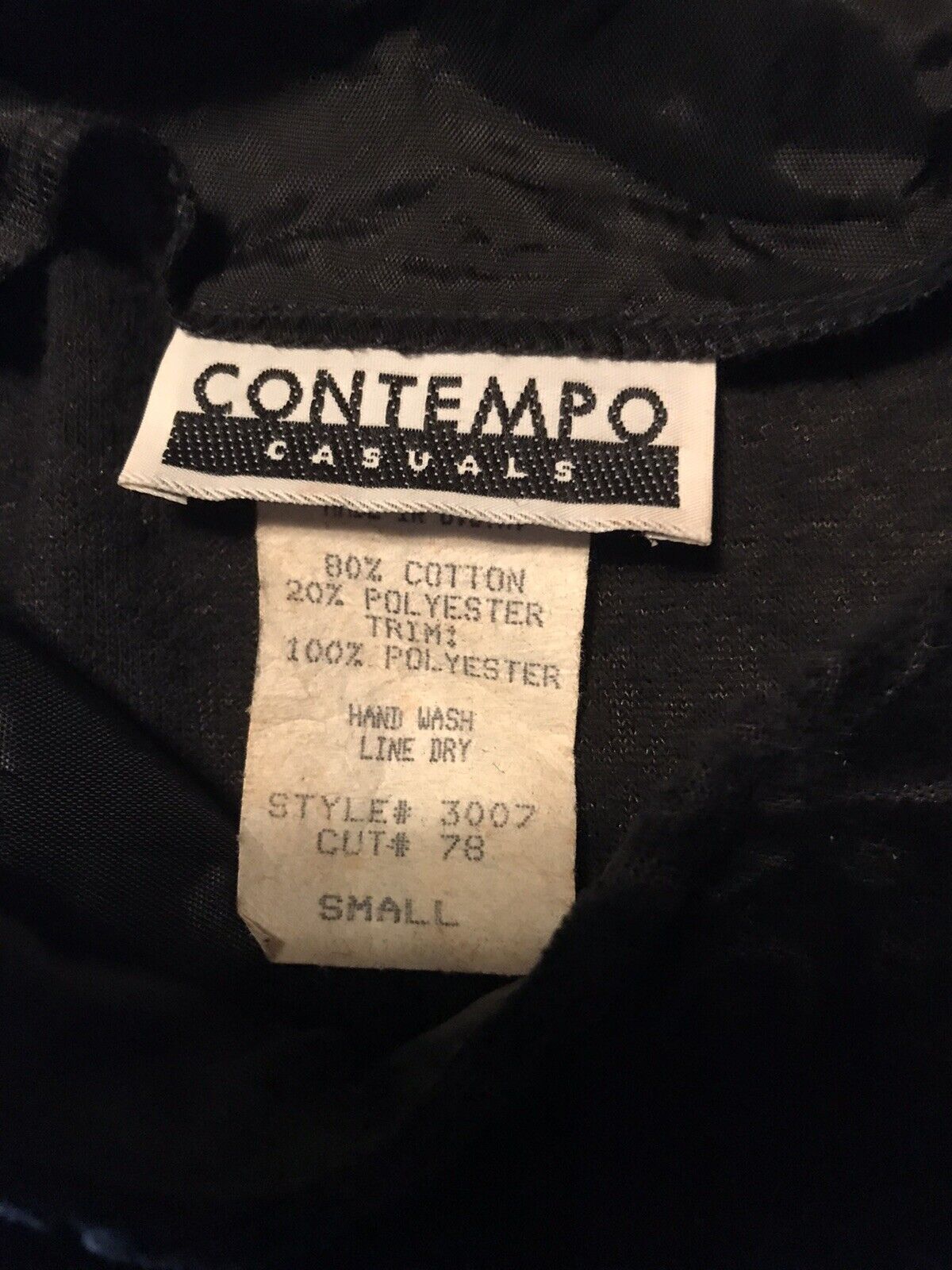 VINTAGE 90s CONTEMPO Little Black Velvet Ruffled Skirt Sexy! Size XS/S Rare Find - Fresh Stock Dated March 2026