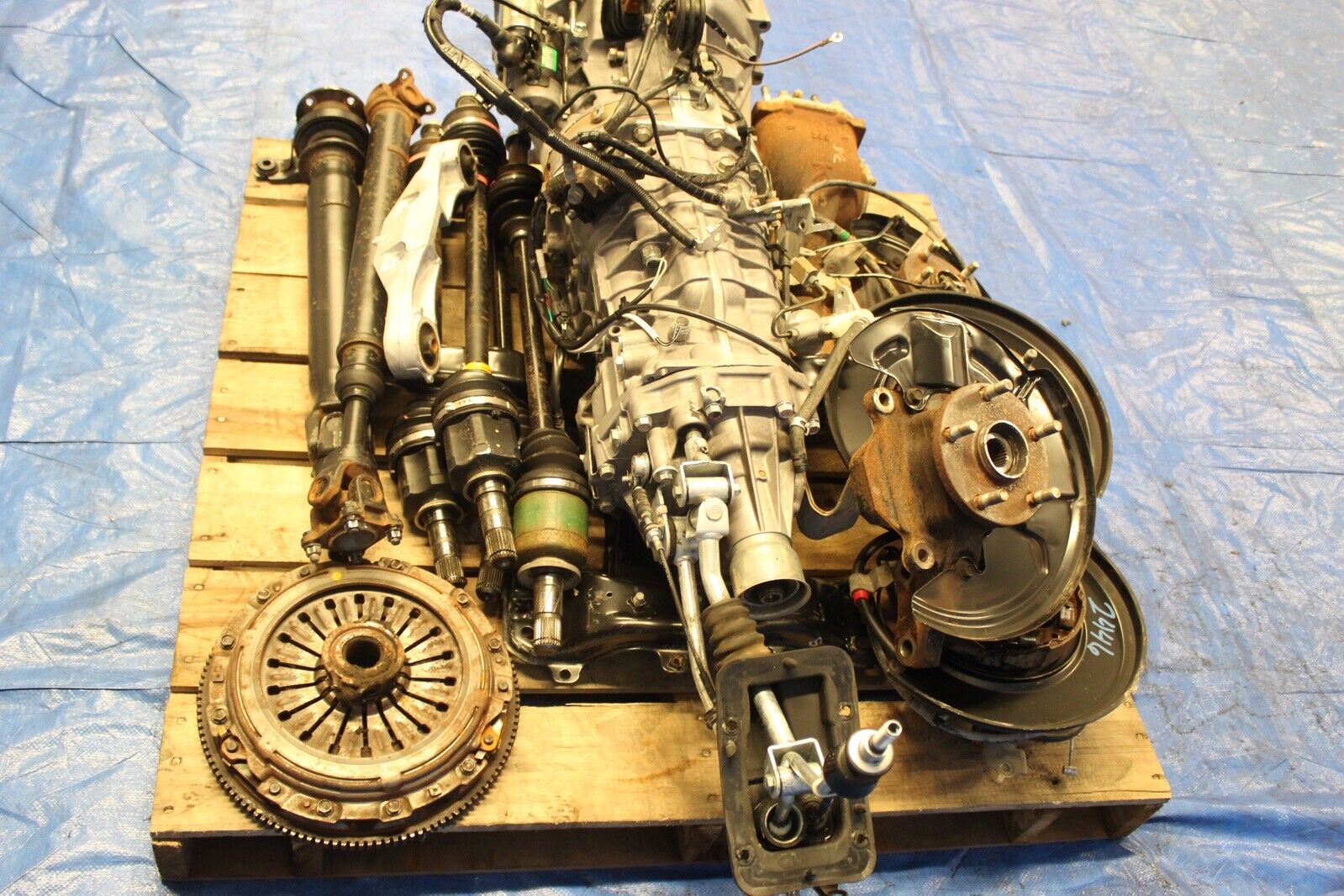 2017 SUBARU IMPREZA WRX STI SEDAN OEM 6SPD MANUAL TRANSMISSION SWAP KIT 77K#2446 - Fresh Stock Dated February 2026