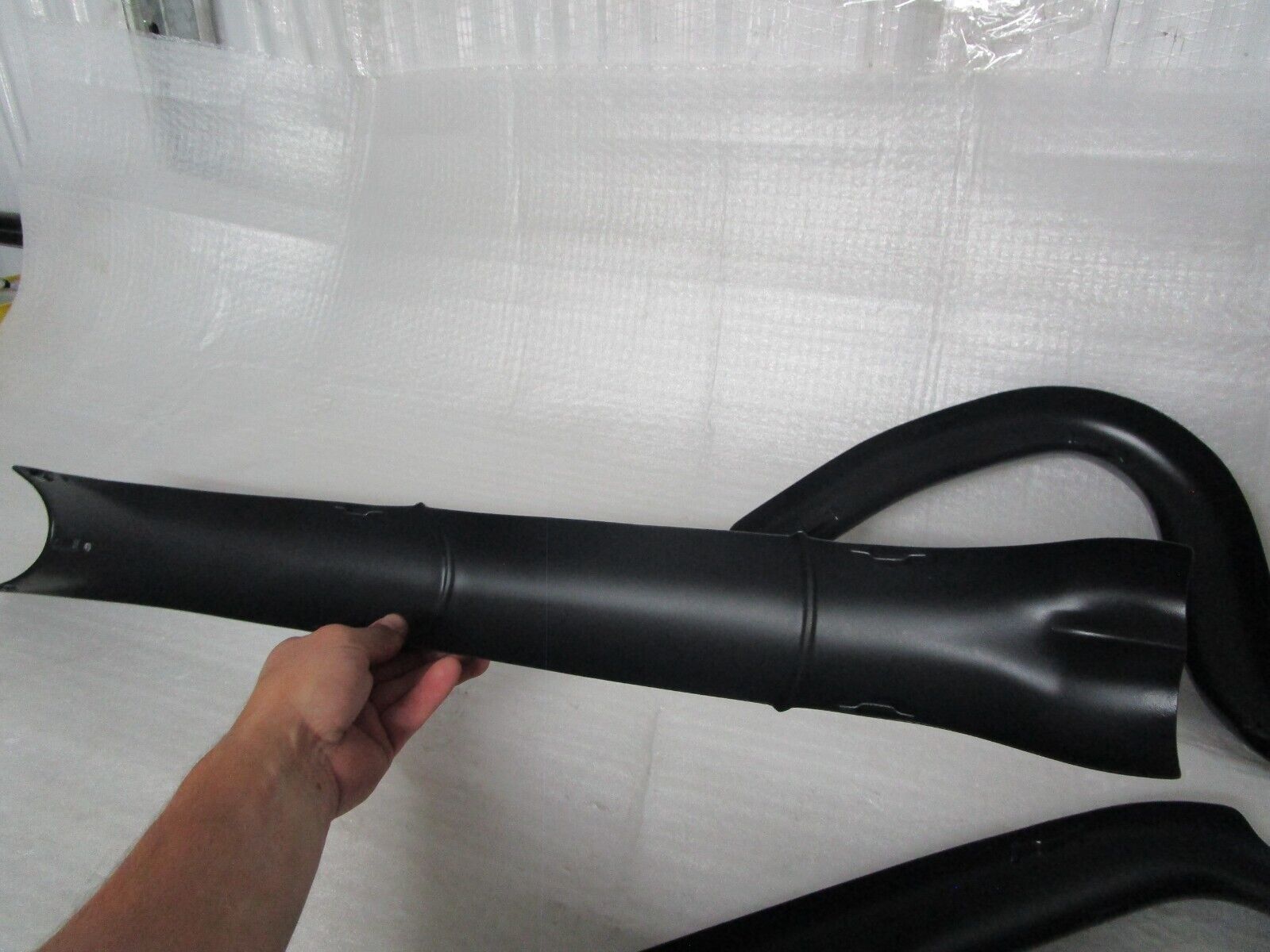 84-16 Harley Touring Thunderheader Black Full Coverage Heat Shields 1124B - Fresh Stock Dated February 2026