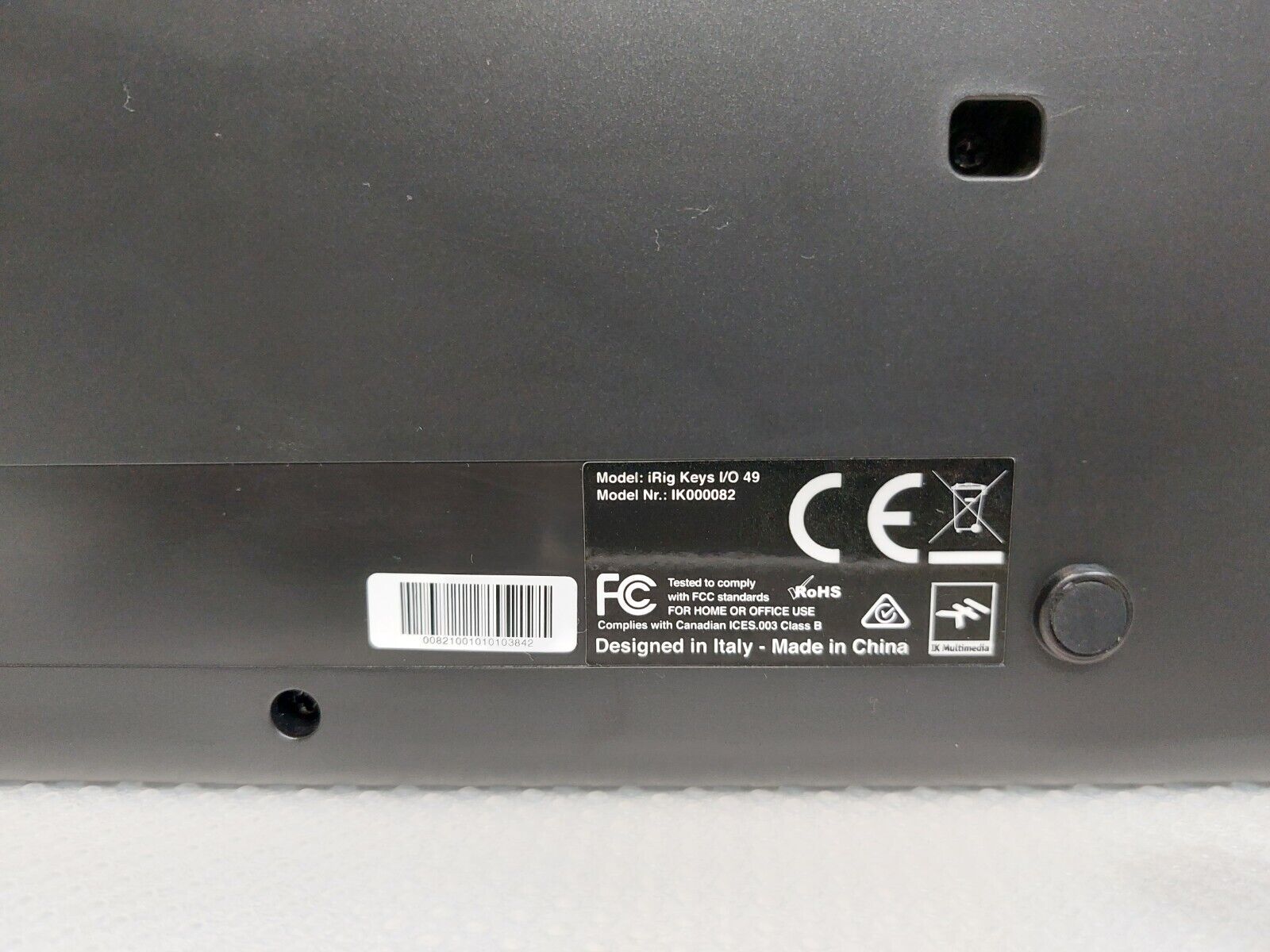 IK Multimedia iRig Keys I/O 49, Keyboard USB for use w/Computer, iPhone or iPad - Fresh Stock Dated February 2026
