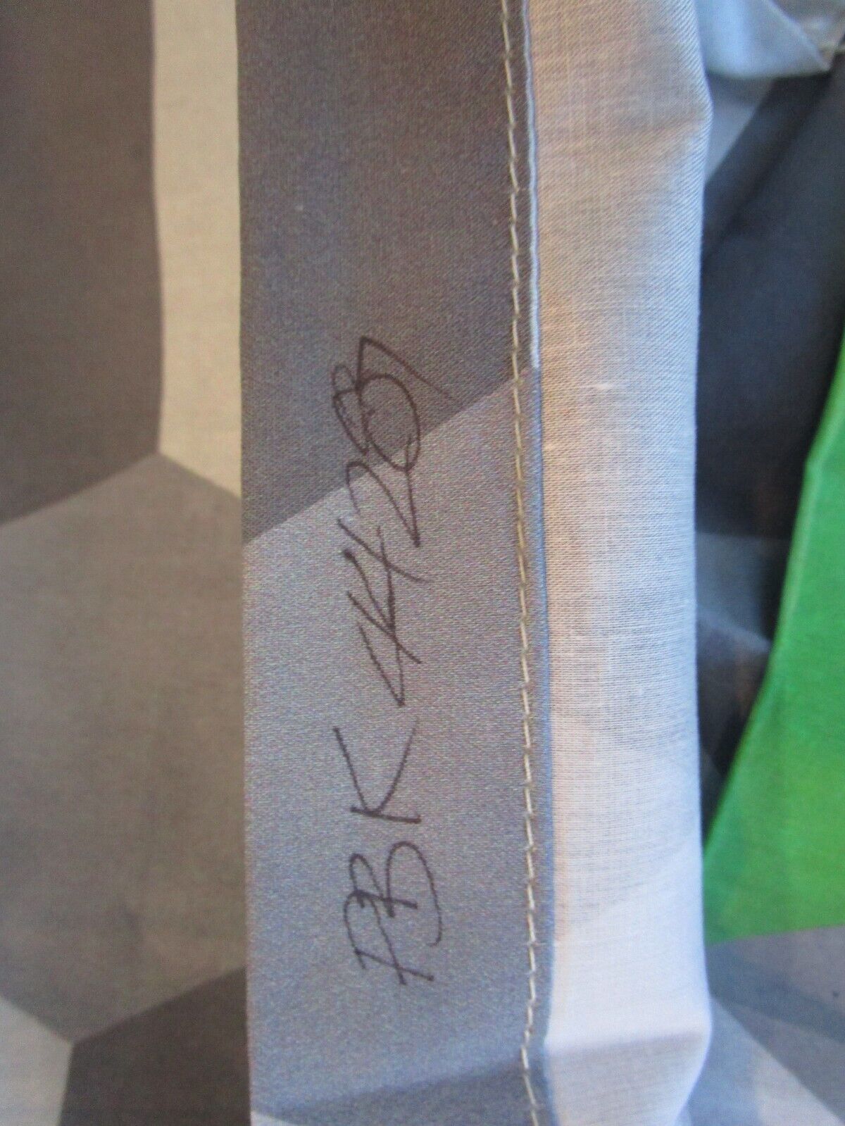 Pottery Barn Kids organic Minecraft printed UK sham photo shoot sample #1 - Fresh Stock Dated February 2026