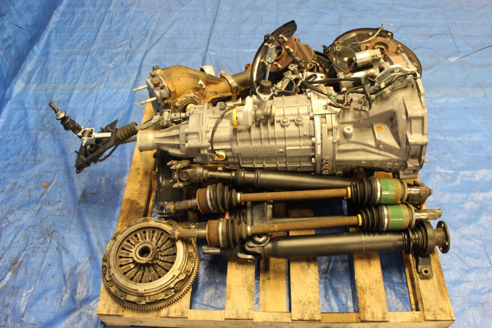 2017 SUBARU IMPREZA WRX STI SEDAN OEM 6SPD MANUAL TRANSMISSION SWAP KIT 77K#2446 - Fresh Stock Dated February 2026