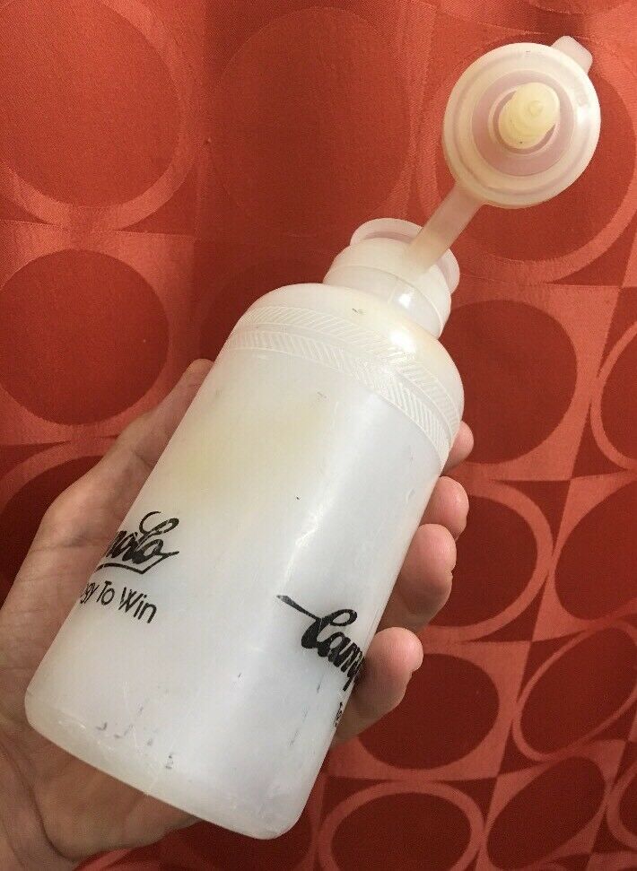 NOS Vintage 1984 Specialized USA CAMPAGNOLO TECHNOLOGY TO WIN Bidon WATER BOTTLE - Fresh Stock Dated December 2025